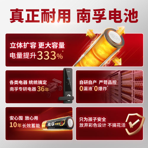 南孚电池 碱性5号20节五号7号20粒七号LR6儿童玩具电池AA空调电视机AAA遥控器LR03鼠标剃须刀挂钟1.5V批发 - 图1