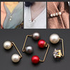 Pin button pearl anti-shine and versatile