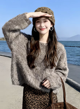秋冬新款手工编织镂空氛围感包头帽女文艺百搭显脸小时髦气质帽子