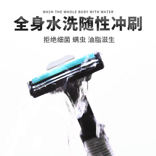 新款手动剃须刀刮胡刀双层剃须刀片剃胡刀刮毛刀通用升级老式刀片 - 图0