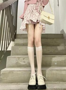 小腿袜子女夏季薄款jk半截性感丝