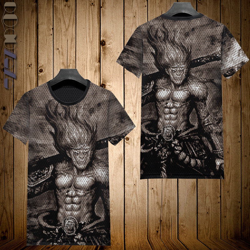 qoqozozo2020新品孙悟空全印花t恤 qoqozozoT恤