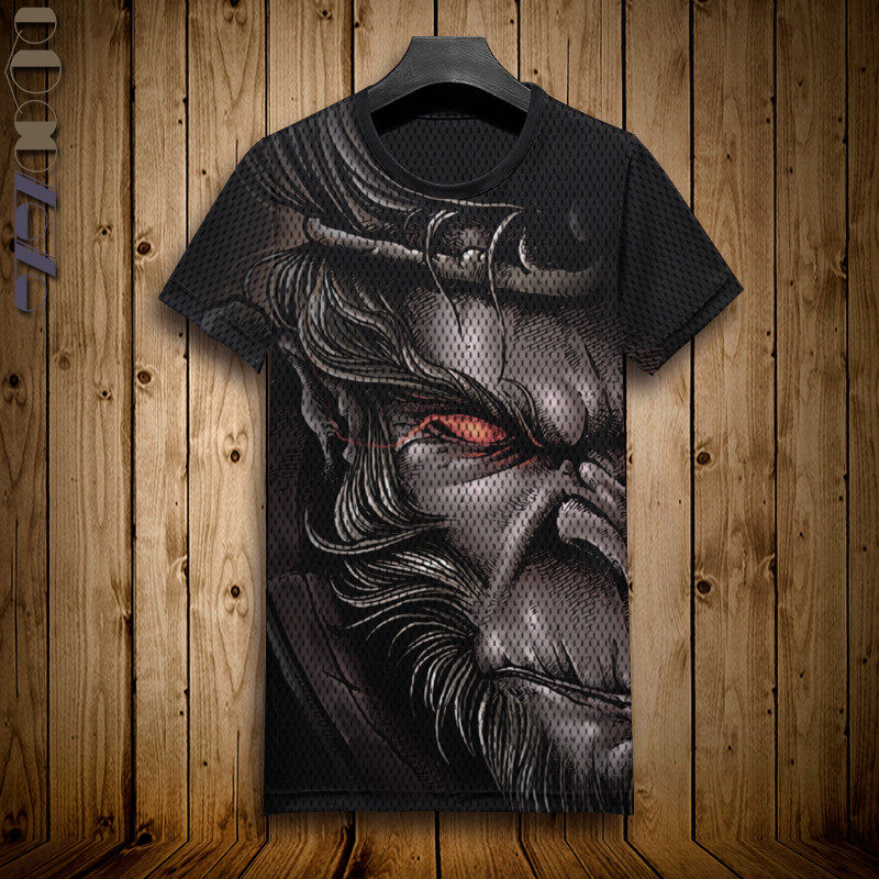 qoqozozo2020新品孙悟空全印花t恤 qoqozozoT恤