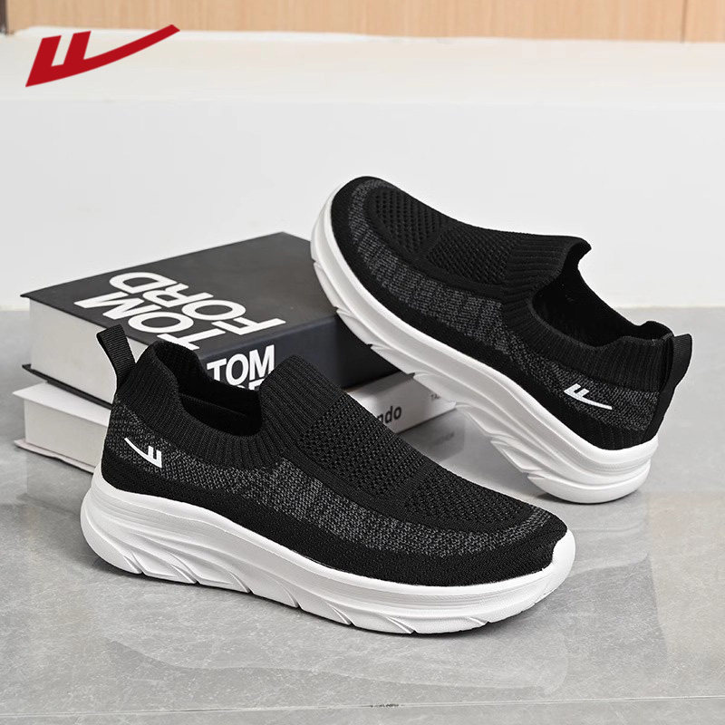 回力男鞋运动鞋男款秋季一脚蹬休闲鞋子男士舒适老北京布鞋健步鞋,淘宝优惠券,粉丝福利购,淘宝优惠卷