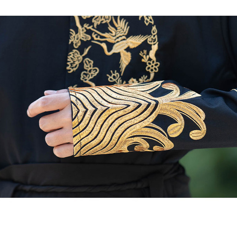 汉服男士青少年马面裙日常可穿男款国风织金高端表演班服套装春秋,淘宝优惠券,粉丝福利购,淘宝优惠卷