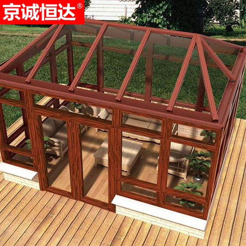 南宁阳光房断桥铝合金门窗隔音窗户封阳台定制桂林柳州北海玉林 - 图0