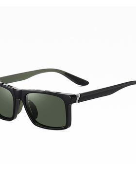 偏光太阳镜方形运动男女同款