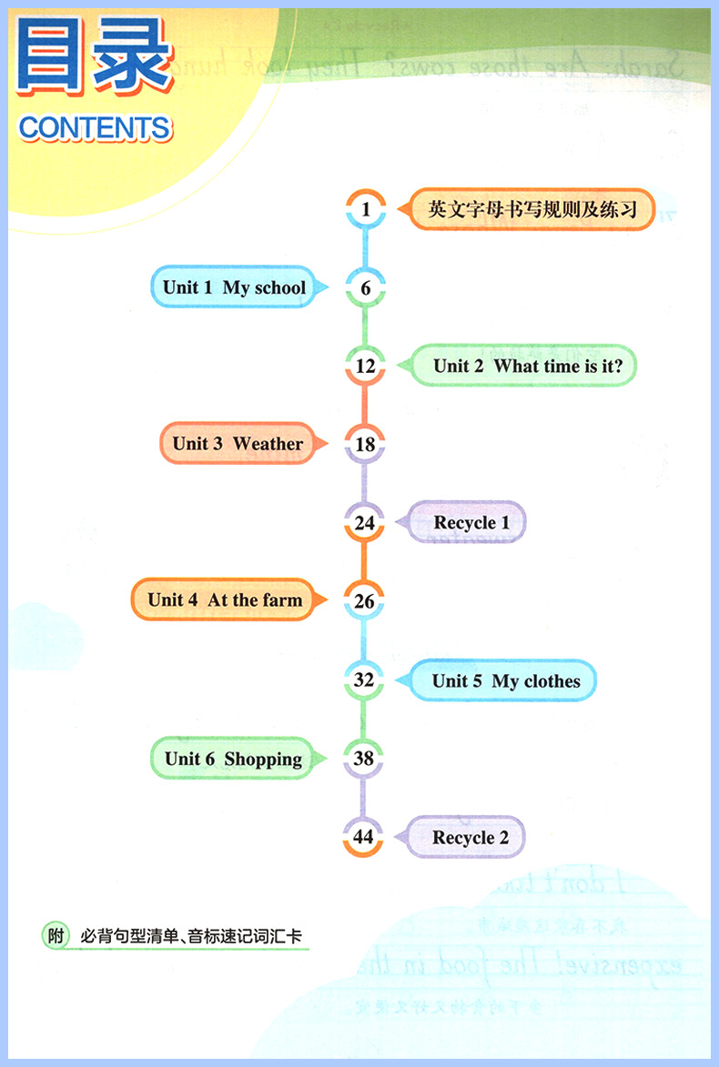 新版写字课课练四年级下册英语新课标PEP小学生四年级起点同步练字用书字帖训练钢笔铅硬笔教材书法临摹描红练习册写华夏万卷