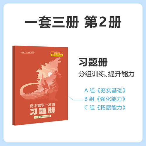 高中数学一本通一数必修二高一下册人教a版一数必刷100讲2026高考高二数学选择性必修第二册必刷题同步练习册高中教辅资料书必修一 - 图2