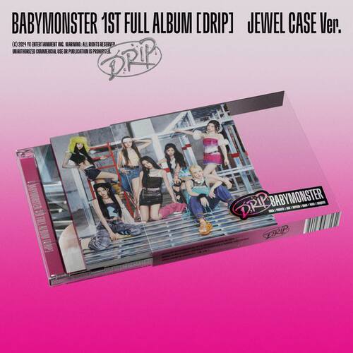 现货 宝怪 BABYMONSTER专辑 正规一 DRIP 官方正版周边小卡 - 图3