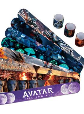 阿凡达3火与烬同款啪啪圈潘多拉星球卡通手环创意卡通手腕带卡通