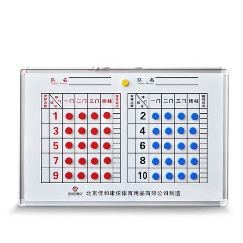 大记分牌包邮室内室外移动式门球记分牌磁性板计分器比赛训练记分 - 图3