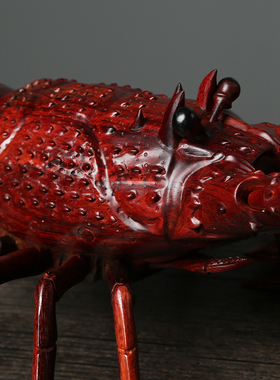 天纵小叶紫檀檀香紫檀龙虾