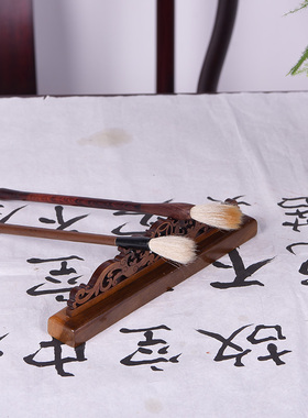 文房四宝套装实木笔筒