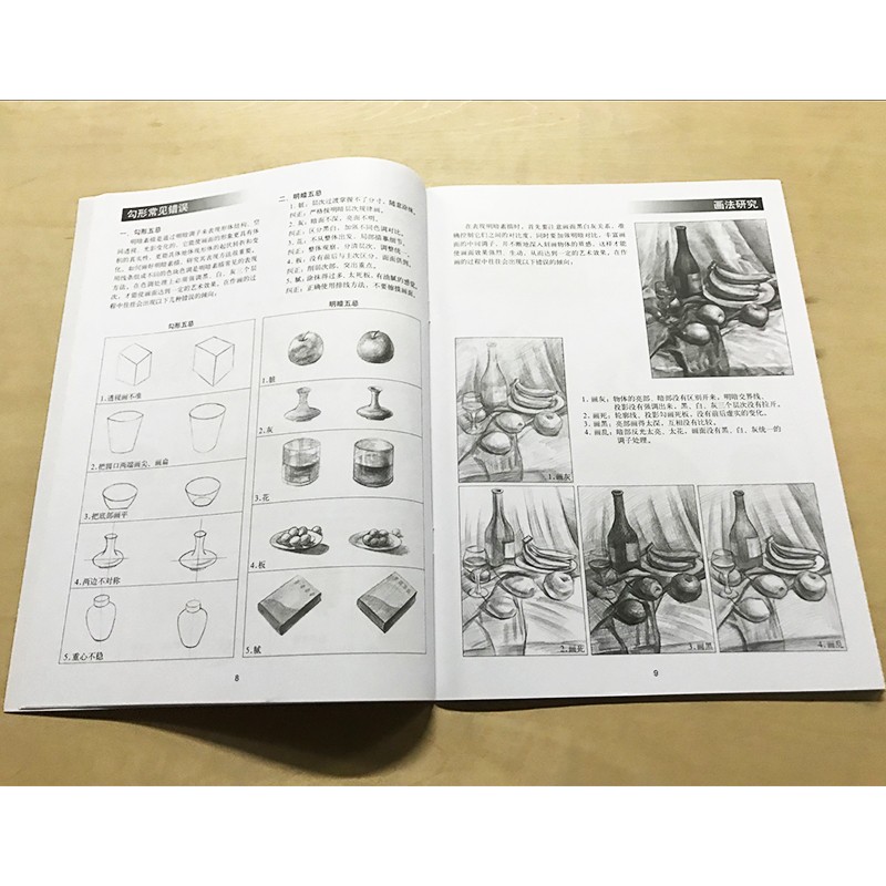 商城正版基础美术入门学习教材 基础素描素描静物教程第二册 - 图2