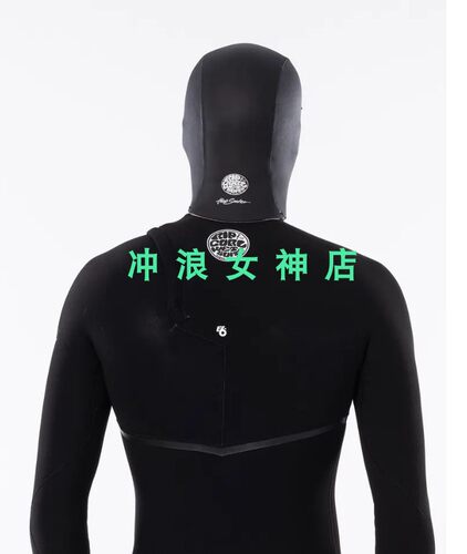 Rip curl3mm冲浪潜水防寒帽子保暖冬季男Heatseeker Wetsuit Hood - 图2