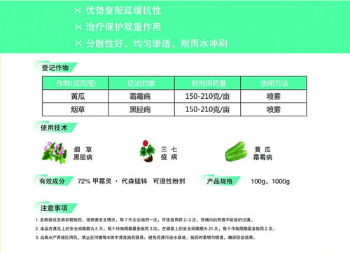 甲霜锰锌72%霜霉病烟草黑胫病 甲霜灵代森锰锌甲霜猛锌农用杀菌剂 - 图0