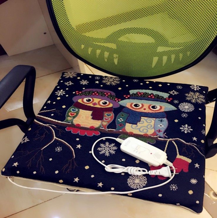 电热垫加热坐垫办公室发热椅垫电暖垫小电热毯褥子调温插电可拆洗,淘宝优惠券,粉丝福利购,淘宝优惠卷
