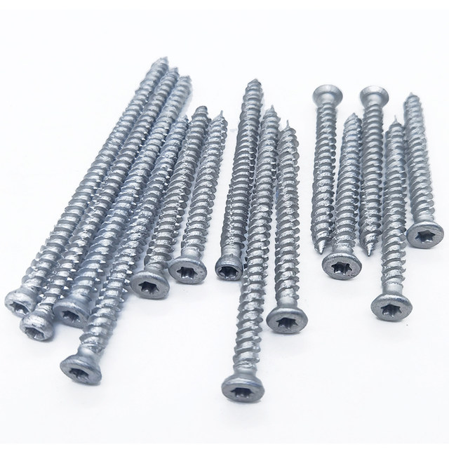 Lu Rut Bao door and window self-cut screw cement installation anchor bolt T30 plum blossom large head concrete broken bridge aluminum