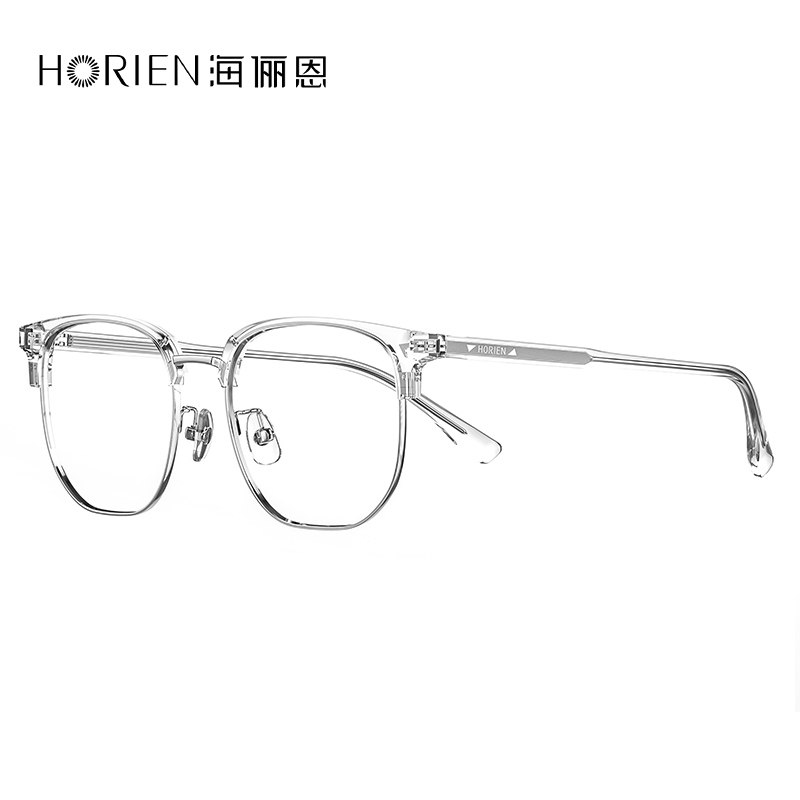 海俪恩透明近视女款圆脸宝岛眼镜框 宝岛眼镜眼镜架