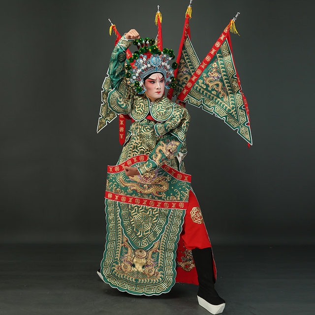 Ping Liyuan military commander opera and Peking opera complete stage costume
