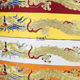 Opera costume accessories embroidered dragon jade belt