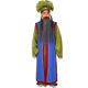 Opera Laosheng waistcoat Peking Opera stage costume Henan Opera Yue Opera Academy Shiye waistcoat plain trim Laosheng vest