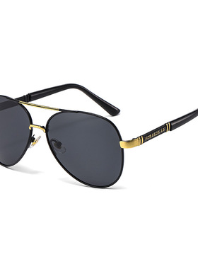 2026新款黑色墨镜成品度数开车偏光眼镜散光韩版潮太阳镜大框蛤蟆