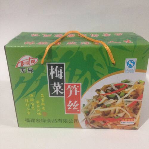 宏绿梅菜笋丝80克装 农家小菜煮拌面 清粥 开胃下饭菜整箱包邮 - 图2