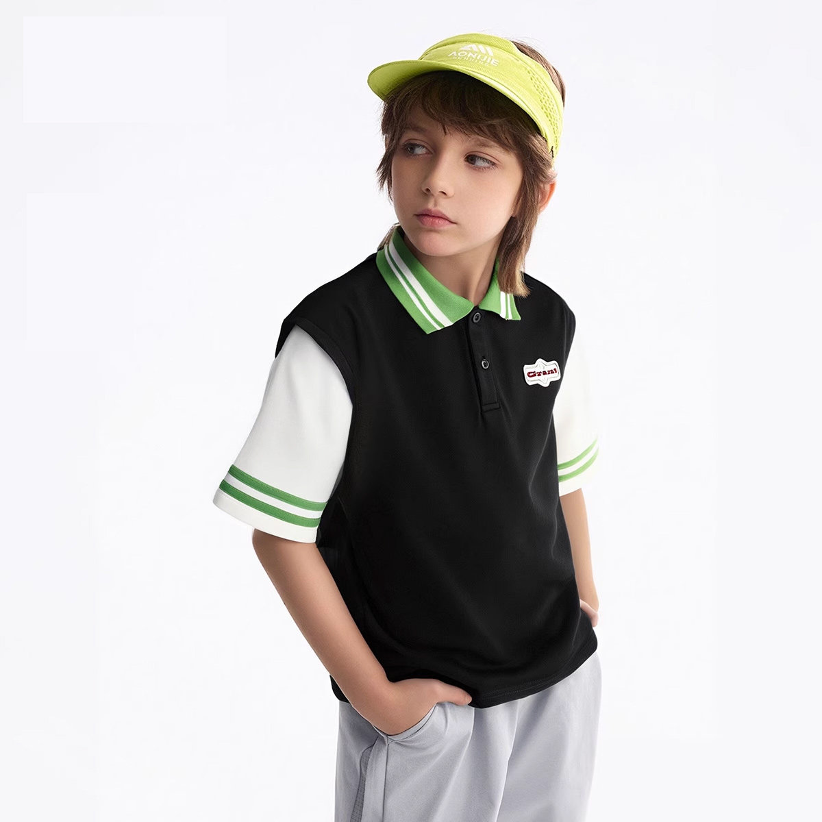 【凉感】MQD童装男童polo衫夏季宝宝上衣儿童休闲百搭短袖T恤,淘宝优惠券,粉丝福利购,淘宝优惠卷