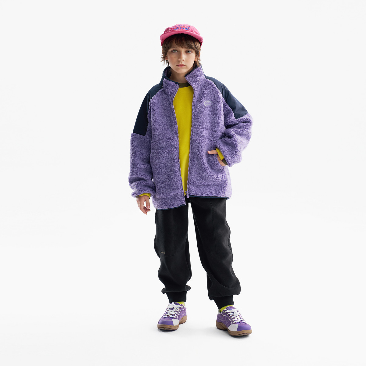 [VIP]MQD童装男童加厚仿羊羔绒外套20255冬装新款儿童保暖撞色立,淘宝优惠券,粉丝福利购,淘宝优惠卷