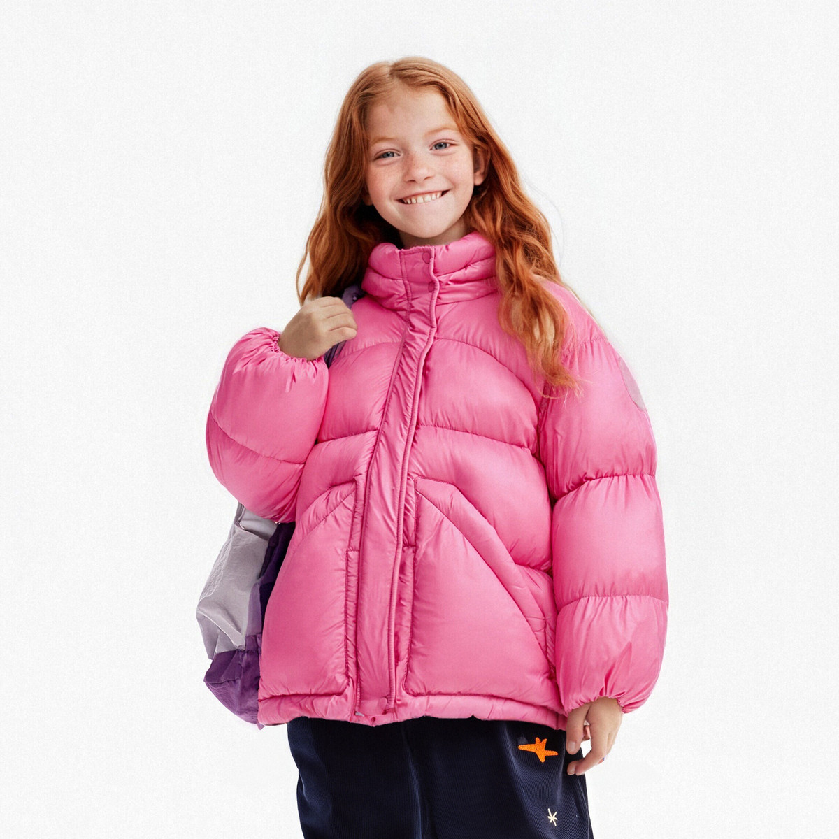 MQD女童三防羽绒服无氟