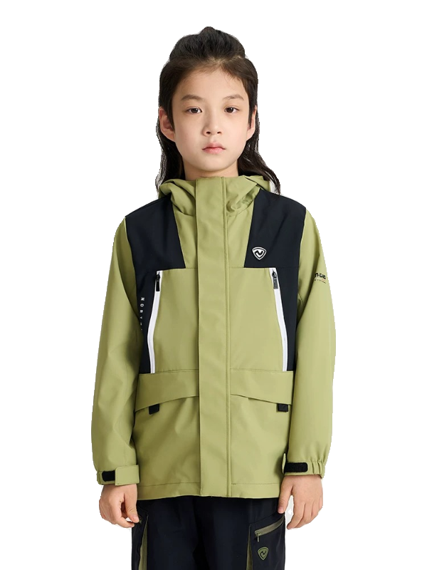 NORTHLAND儿童单层冲锋衣春季新品防风防水时尚运动户外衣 - 图3