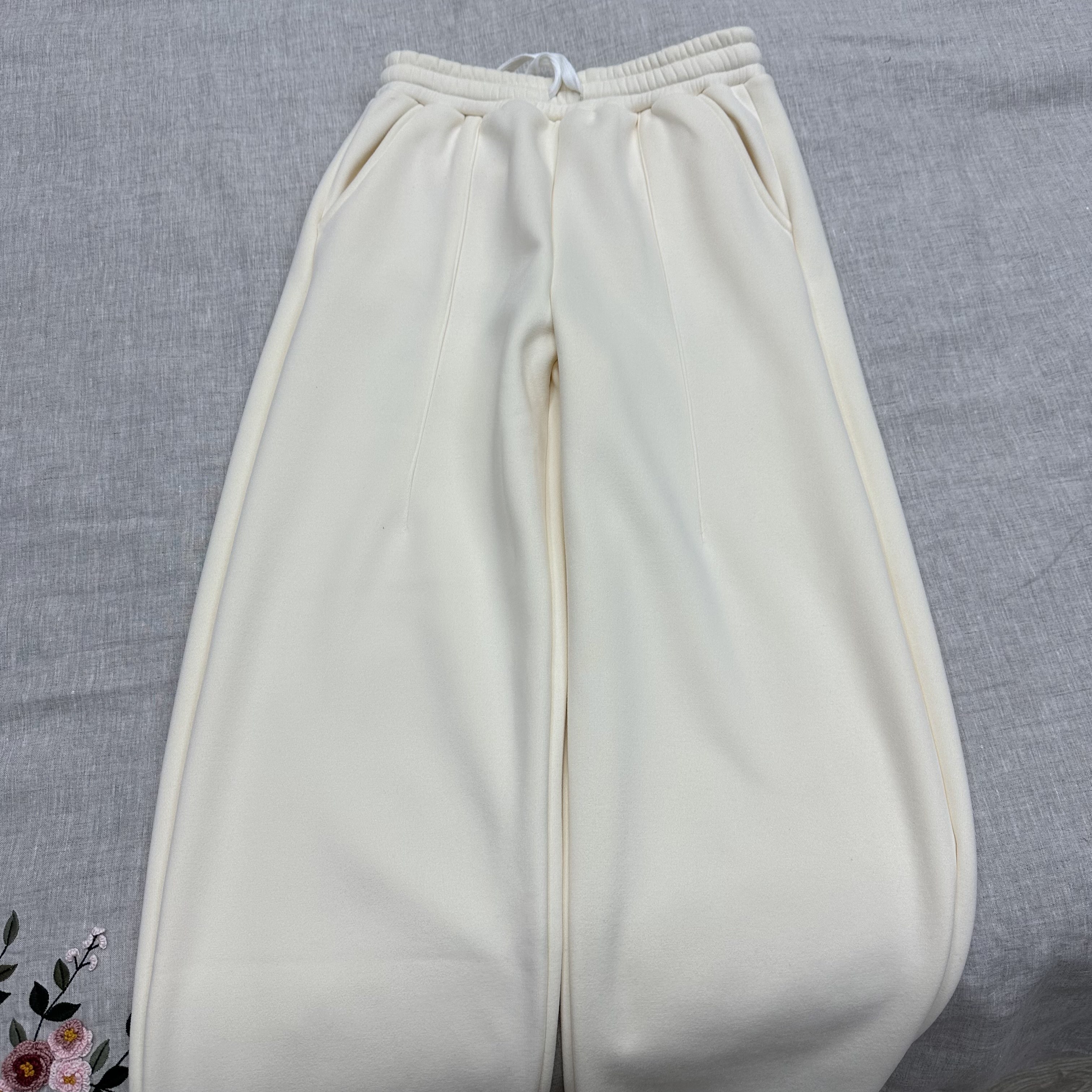 冬季新款 女士 纯棉加绒加厚长裤香蕉裤 宽松休闲 百搭,淘宝优惠券,粉丝福利购,淘宝优惠卷