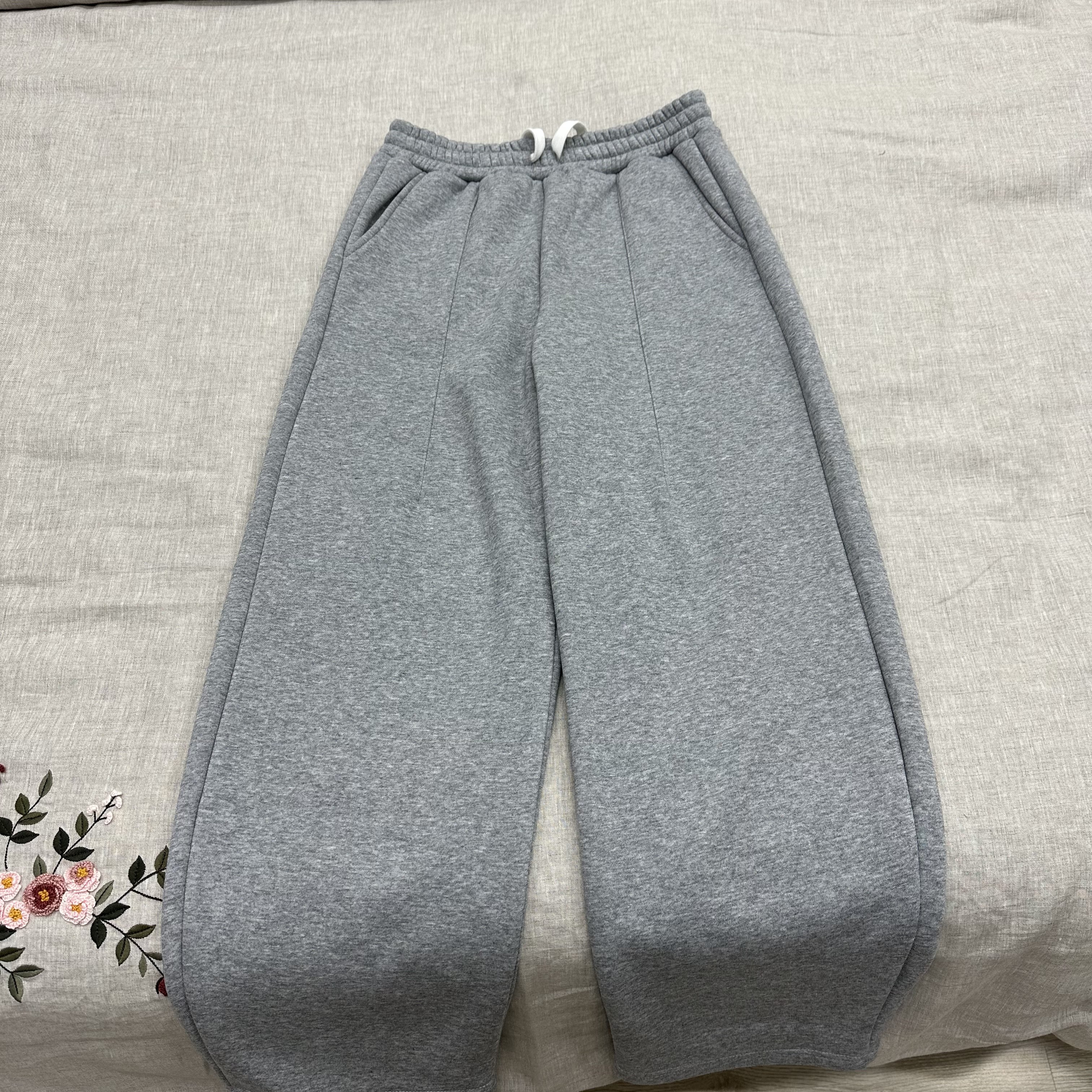 冬季新款 女士 纯棉加绒加厚长裤香蕉裤 宽松休闲 百搭,淘宝优惠券,粉丝福利购,淘宝优惠卷