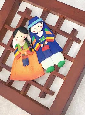 韩国传统工艺品/韩食料理店挂件/福娃娃大挂件/HE-MK1021