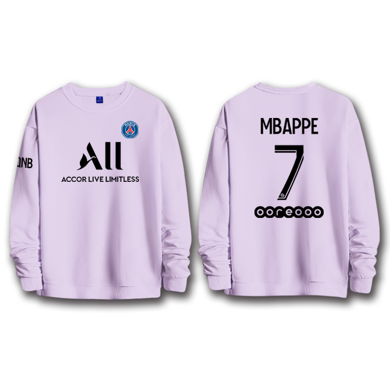 巴黎圣日耳曼30号梅西运动球队卫衣 沃纶物语服饰卫衣