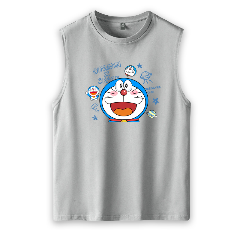 可定制哆啦a梦日系动漫运动t恤衫 沃纶物语服饰T恤