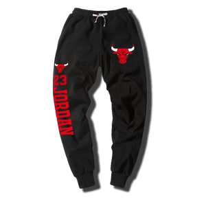 公牛飞人AIR乔丹纯棉卫裤AJ23篮球运动小脚长裤修身透气束口裤男