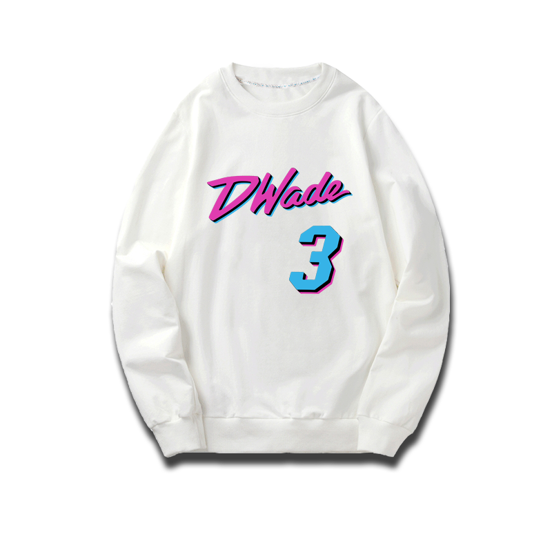 可定制热火韦德球衣篮球运动wade 沃纶物语服饰卫衣