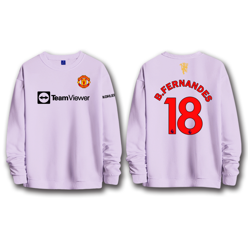 曼联可定制运动德赫亚博格巴卫衣 沃纶物语服饰卫衣