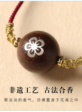 国风小清新古法香丸扩香球项链