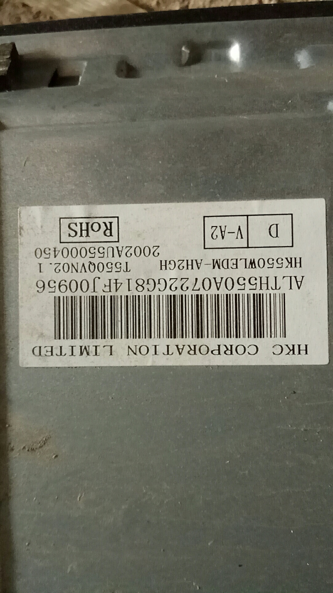 三洋55CE5810D遥控接收板6502Y55F700011按键板6003120126一套 - 图0