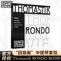 Austrian imports Thomas Thomastik RONDO with violinist strings RO200 back to triummy tunic stage