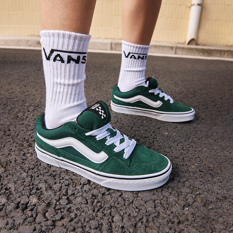 【达播换货】Vans Caldrone美式复古胖胖鞋板鞋,淘宝优惠券,粉丝福利购,淘宝优惠卷