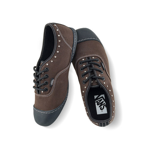 Vans范斯官方 Premium Lx Authentic Prima深棕色芭蕾舞鞋板鞋 - 图3