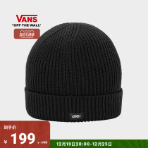 (Courtesy Season) Vans Van Sans Official Black Personality Handsome and Lesbian Couple Knit Cap