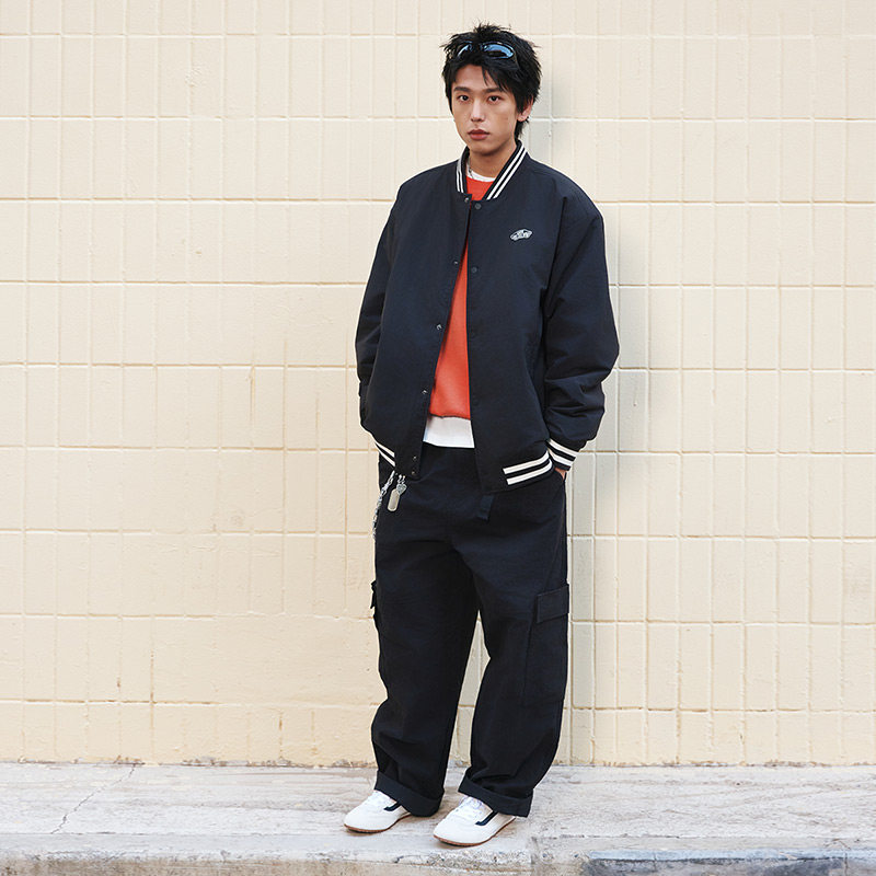 Vans范斯官方 男女情侣黑色棉夹克外套复古美式工装,淘宝优惠券,粉丝福利购,淘宝优惠卷
