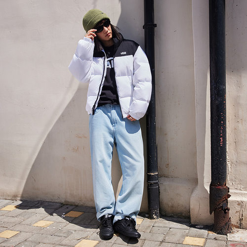 Vans范斯官方 Caldrone黑武士美式复古胖胖鞋女鞋板鞋 - 图1