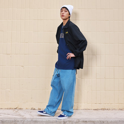 Vans范斯官方 Vero LS寂静蓝轻量复古低帮街头男鞋板鞋 - 图2